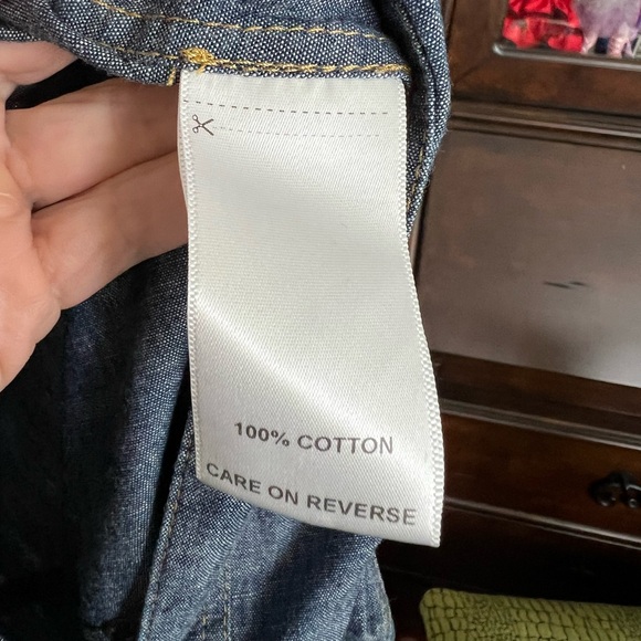 Billy Reid Chambray Jumpsuit size S - Picture 14 of 16